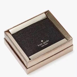 NWT Kate Spade Glimmer Small Slim Card Holder